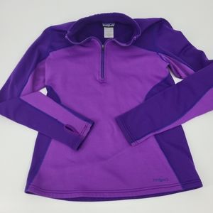 Patagonia 1/4 Zip Long Sleeve Fleece Pullover